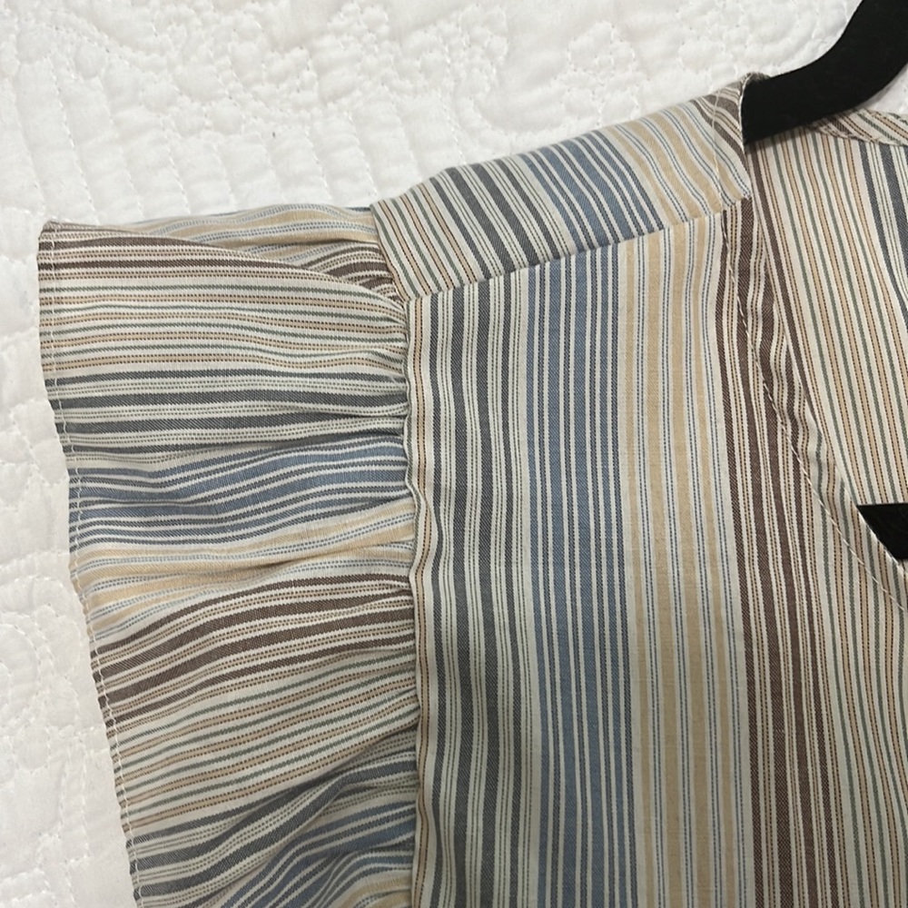 Blu Pepper Striped Babydoll Dress - Picture 5 of 6